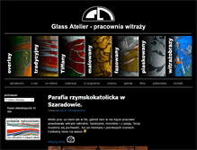 Tablet Screenshot of glassatelier.com.pl